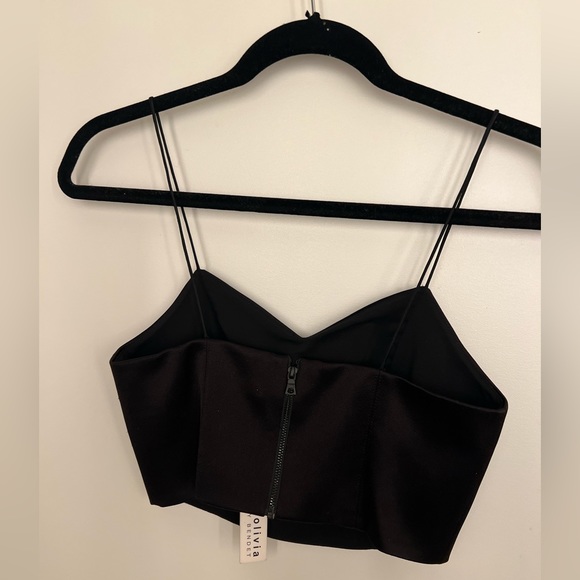 Alice & Olivia Silk Crop Tank - Picture 6 of 6